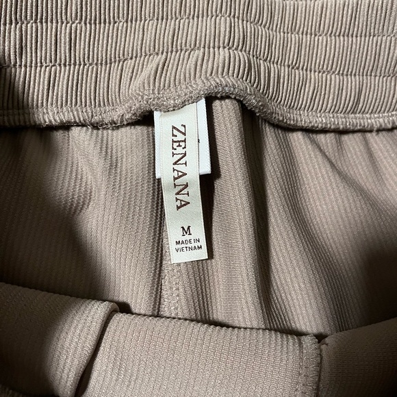 ZENANA, Size M, Ribbed Matching Set. - Picture 6 of 9